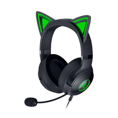 Slušalice Razer Kraken Kitty V2 - USB Headset with RGB Kitty Ears - Black - FRML Packaging RZ04-04730100-R3M1