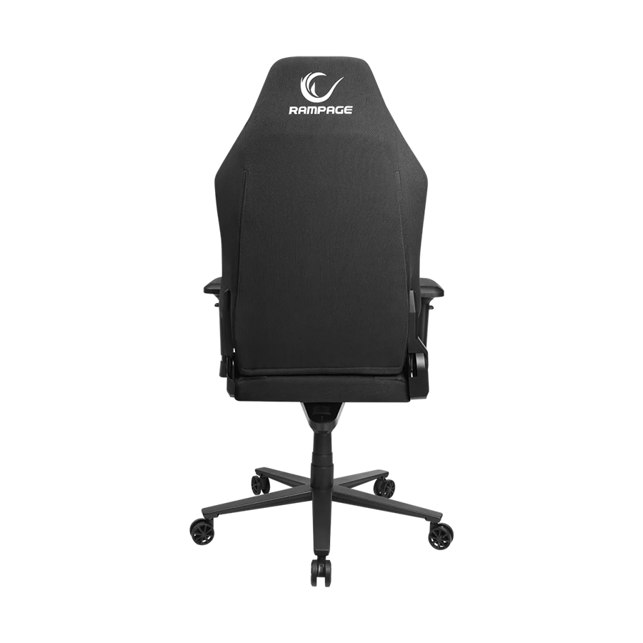 Stolica gaming RAMPAGE KL-R72 WOOF High Level Anti-Sweat Fabric Black Gaming Chair