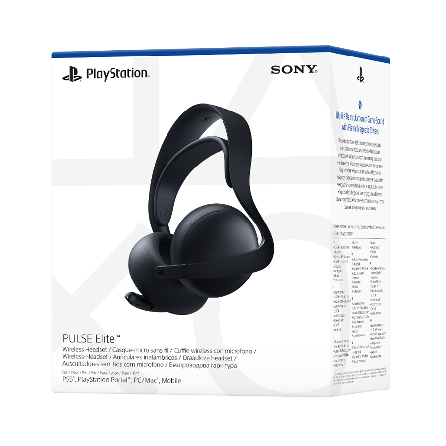 Slušalice sa mikrofonom PS5 Pulse Elite wireless headset Midnight Black 1000044486