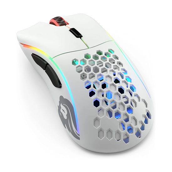 Picture of Miš Glorius gaming wireless D-RGB, matte white