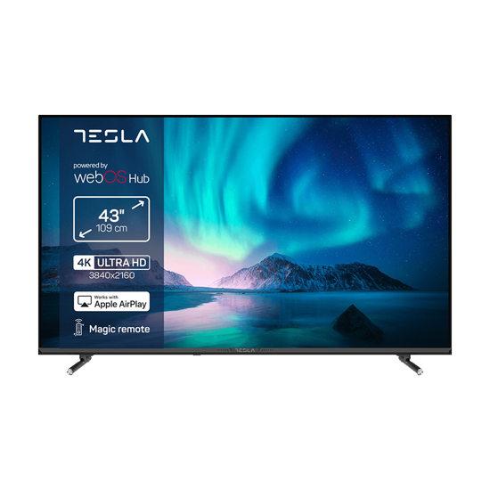 Picture of TESLA TV 43E645BUW 4K WebOS DVB-T/T2/C/S/S2