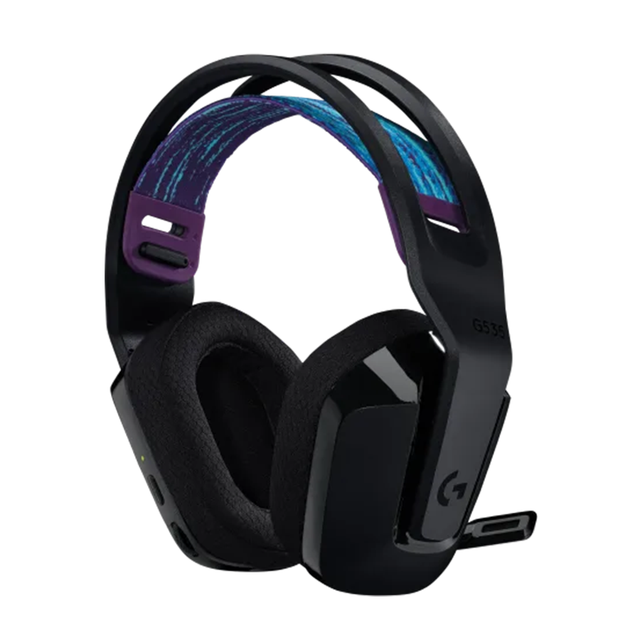 Slušalice sa mikrofonom, Logitech G G535 LIGHTSPEED black wireless, Discord Certified, 939-002219