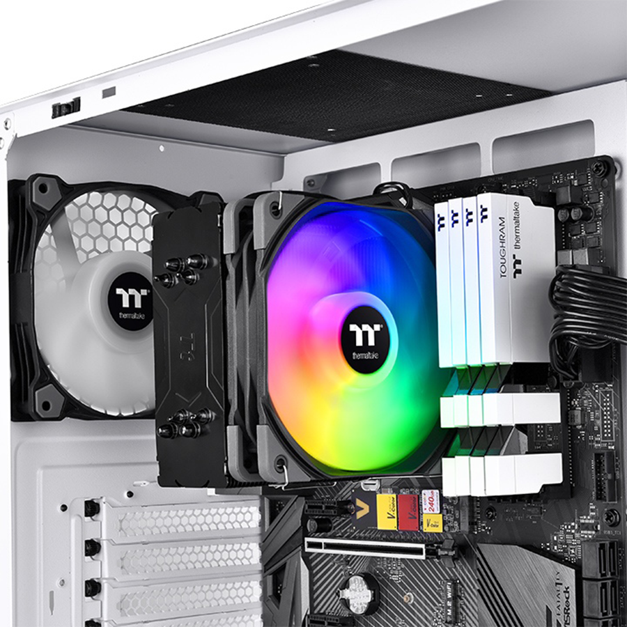 CPU hladnjak Thermaltake UX200 ARGB cooler, Intel/AMD CL-P105-AL12SW-A
