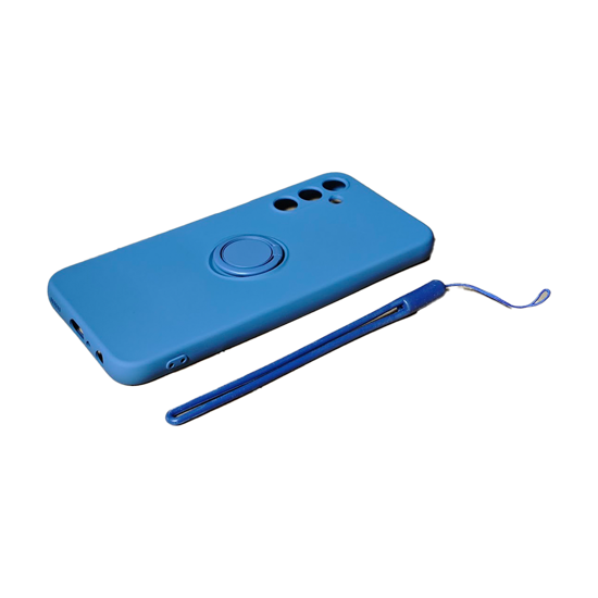 Picture of ZAŠTITNA MASKA VENNUS SILIKONSKI PRSTEN ZA SAMSUNG GALAXY A24 4G PLAVI