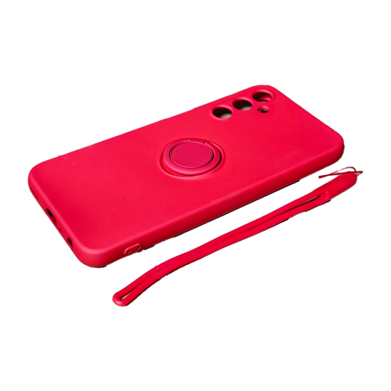 Picture of ZAŠTITNA MASKA VENNUS SILIKONSKI PRSTEN ZA SAMSUNG GALAXY A24 4G CRVENI