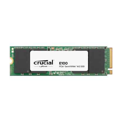 CRUCIAL SSD M.2 E100 1TB PCIe Gen4 2280 NVMe M.2 SSD CT1000E100SSD8