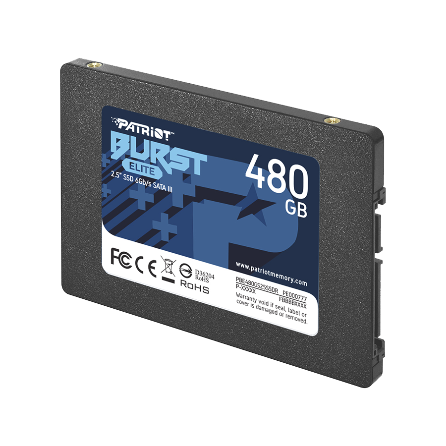SSD Patriot 480GB 2.5" PBE480GS25SSDR