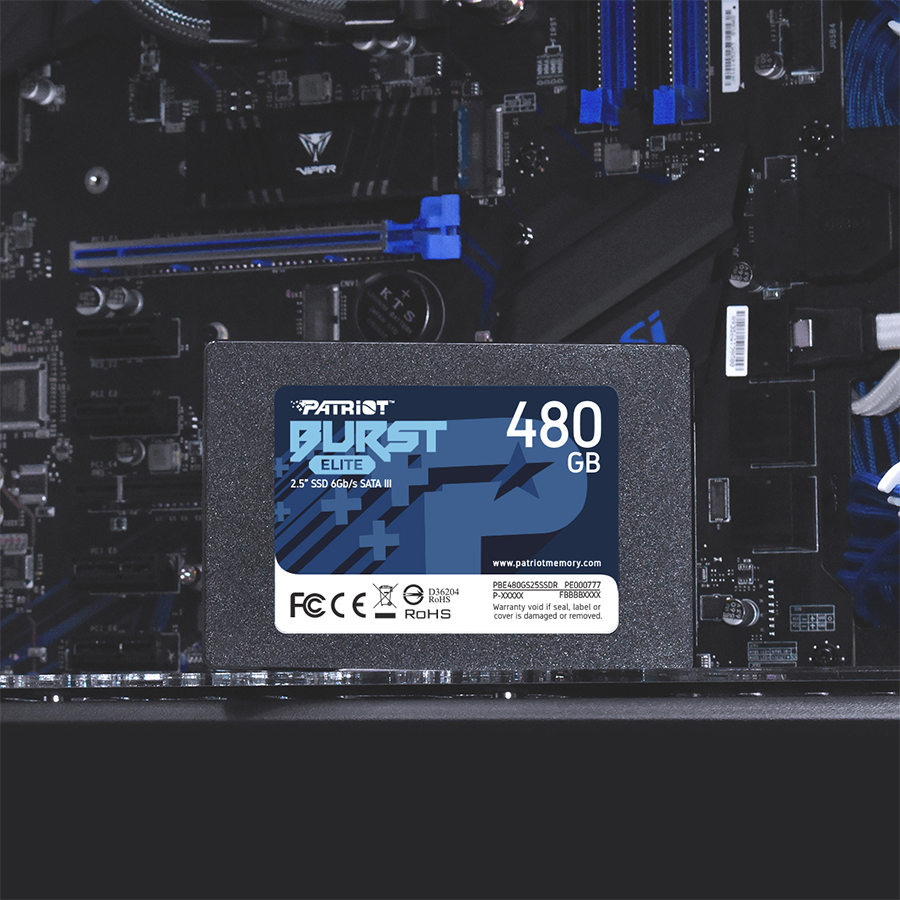 SSD Patriot 480GB 2.5" PBE480GS25SSDR