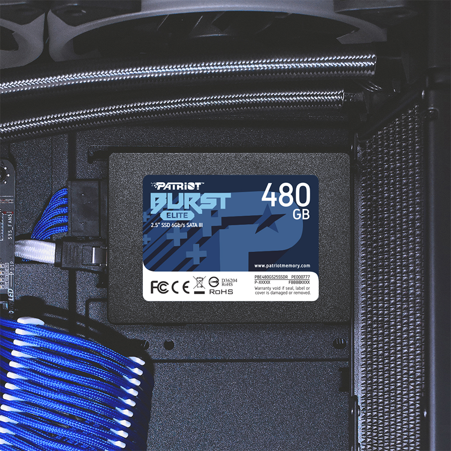 SSD Patriot 480GB 2.5" PBE480GS25SSDR