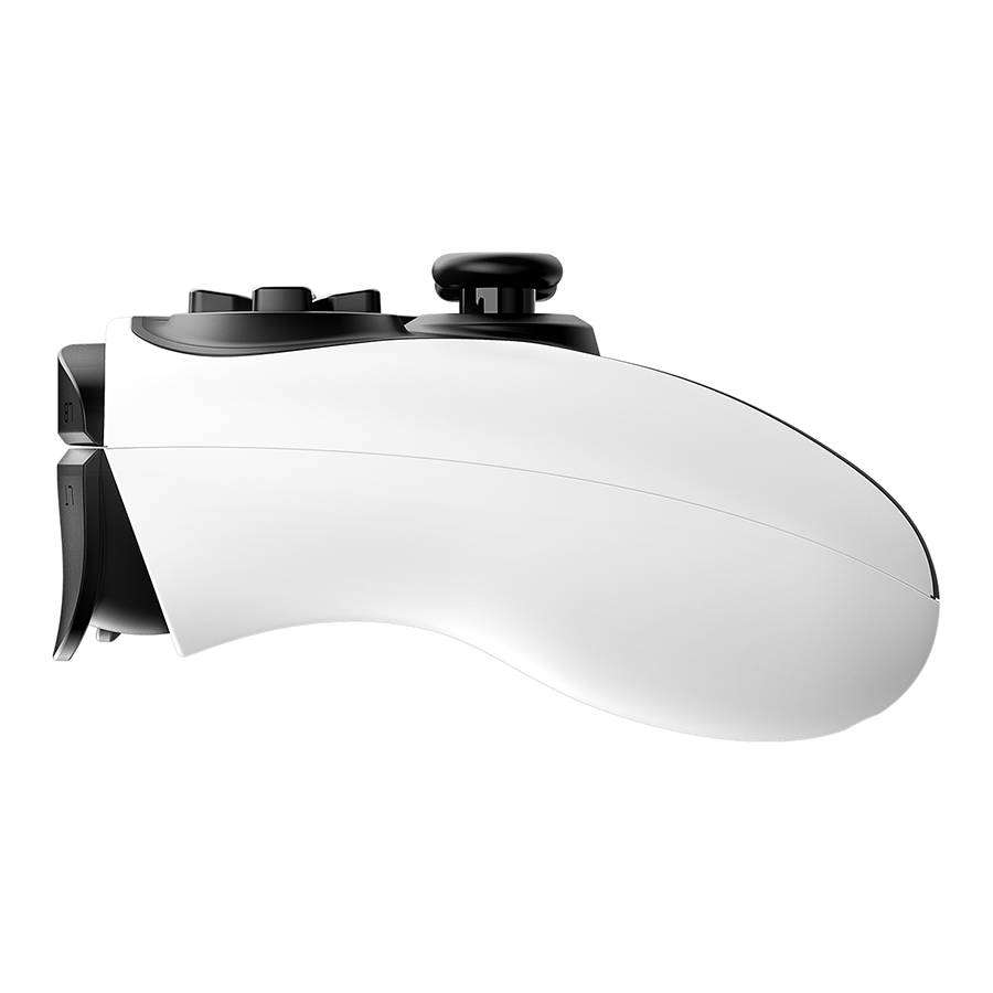 Game Pad gaming RAMPAGE Snopy Tactic White Bluetooth Dual Vibration PS4 Gamepad Joypad, 40929