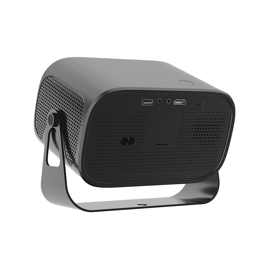 Projektor EVEREST PJ04 Pandora Black/Gray Portable 1280*720P 7500 Lumen 4K Supported Andriod 13 HD Projector, 39828