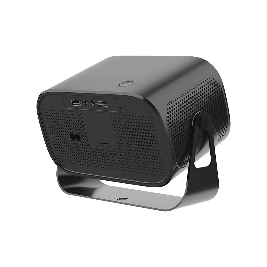 Projektor EVEREST PJ04 Pandora Black/Gray Portable 1280*720P 7500 Lumen 4K Supported Andriod 13 HD Projector, 39828