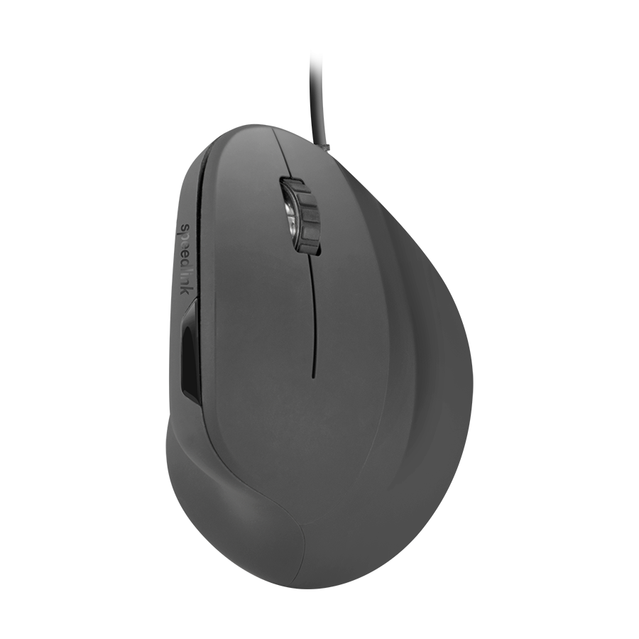 Miš SPEEDLINK PIAVO Ergonomic Vertical Mouse - USB, rubber-black, SL-610019-RRBK