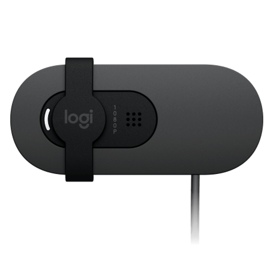 WEB camera LOGITECH Brio 100, USB Black, 1920x1080, 960-001585