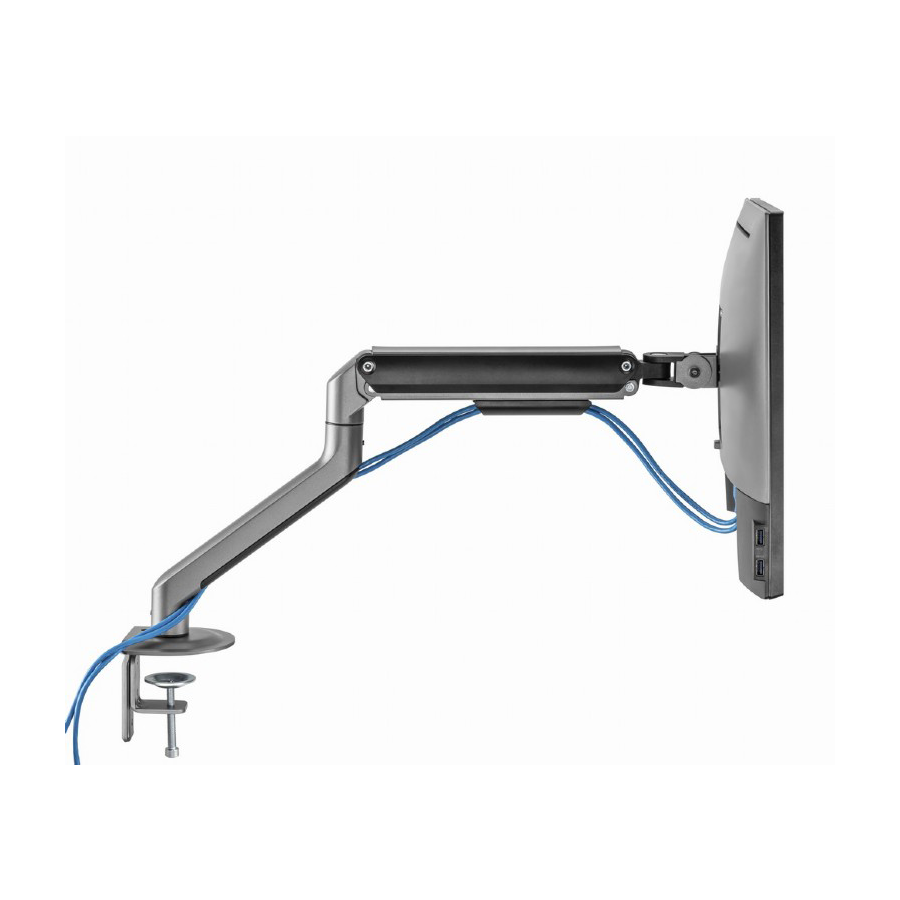 NOSAČ ZA MONITOR GEMBIRD MA-DA1-05, montaža na stol, (tilting, swivel), 17”-32”, up to 9 kg