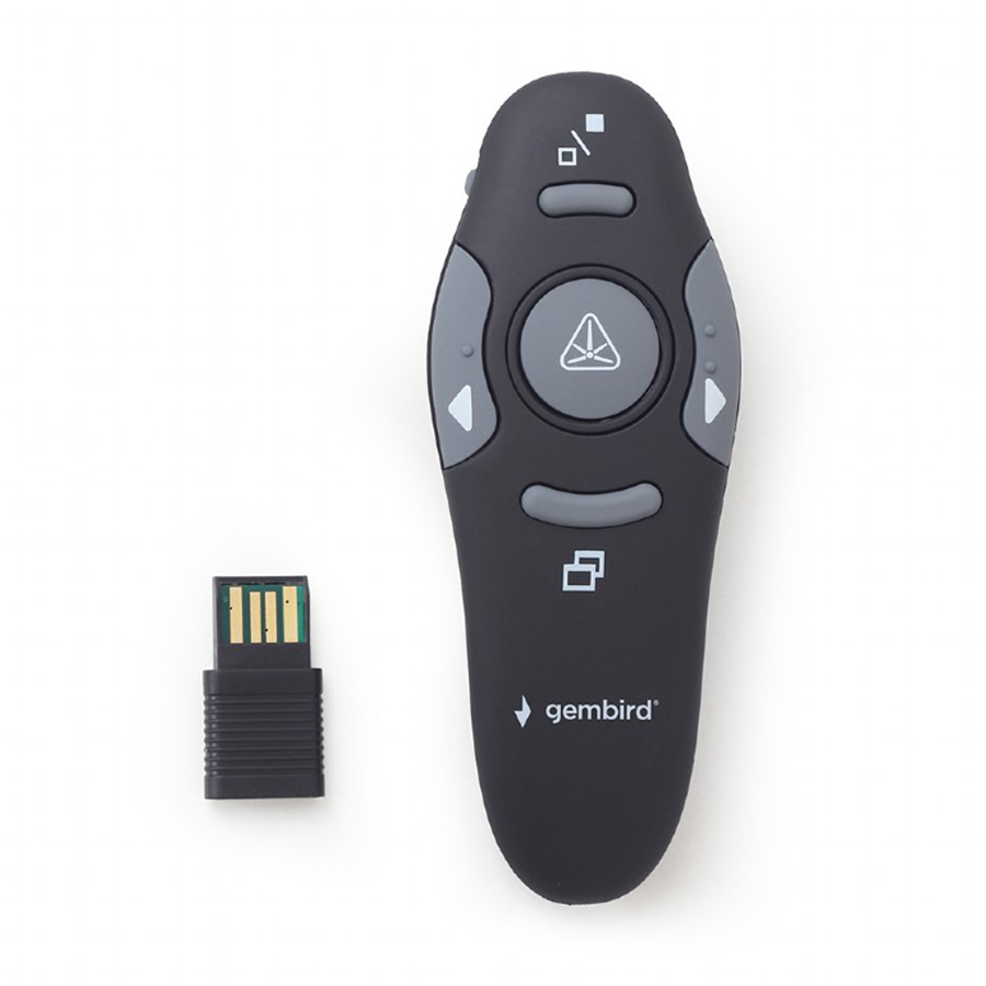 Prezenter + red laser pointer GEMBIRD WP-L-11