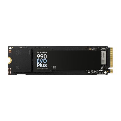Samsung SSD 990 EVO PLUS 1TB NVMe MZ-V9S1T0BW Up to 7,150 / 6,300 MB/s sequential read/write speed
