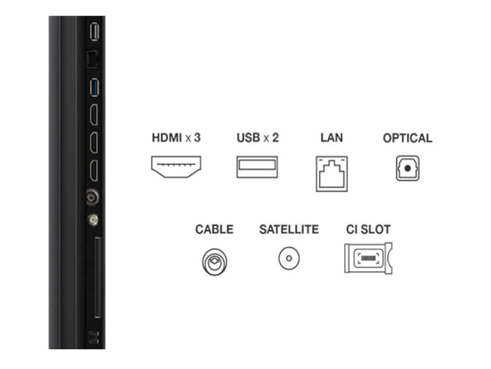 Picture of TCL 65"C6KS 4K QD-Mini LED TV60Hz Google TV; Game Master;Dolby Atmos; Onkyo 2.1; HDR Premium; ( 65C6