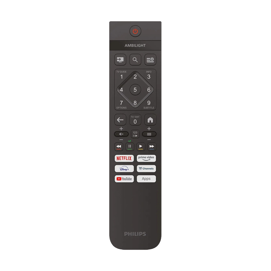 Philips TV 43" 43PUS7810 4K Qled Titan OS; HDR 10+; Pixel Precise Ultra HD