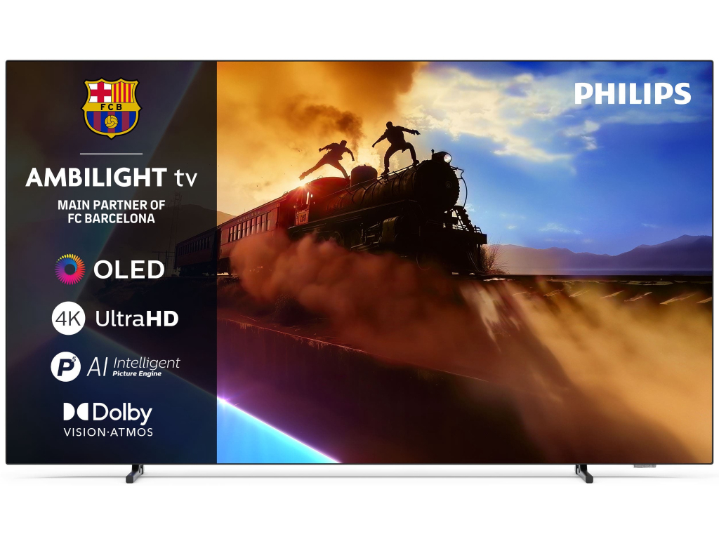 Philips 65""OLED770 4K TitanAmbilight s 3 strane; 2.1 HDMI; P5 AI perfect; panel 120 HZ ( 65OLED770/