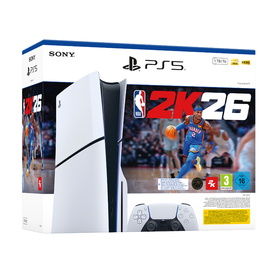 PlayStation 5 Slim D chassis + NBA 2K26 PS5 VCH 1000049643