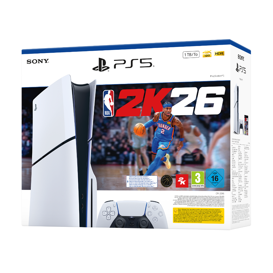 PlayStation 5 Slim D chassis + NBA 2K26 PS5 VCH 1000049643