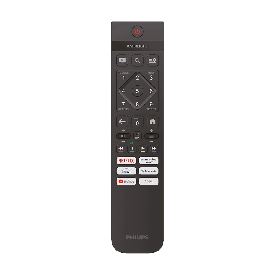 Philips TV 43" PUS8010 4K Titan OS AMBILIGHT TV HDR10+ Dolby Atmos i DTS:X 43PUS8010/12