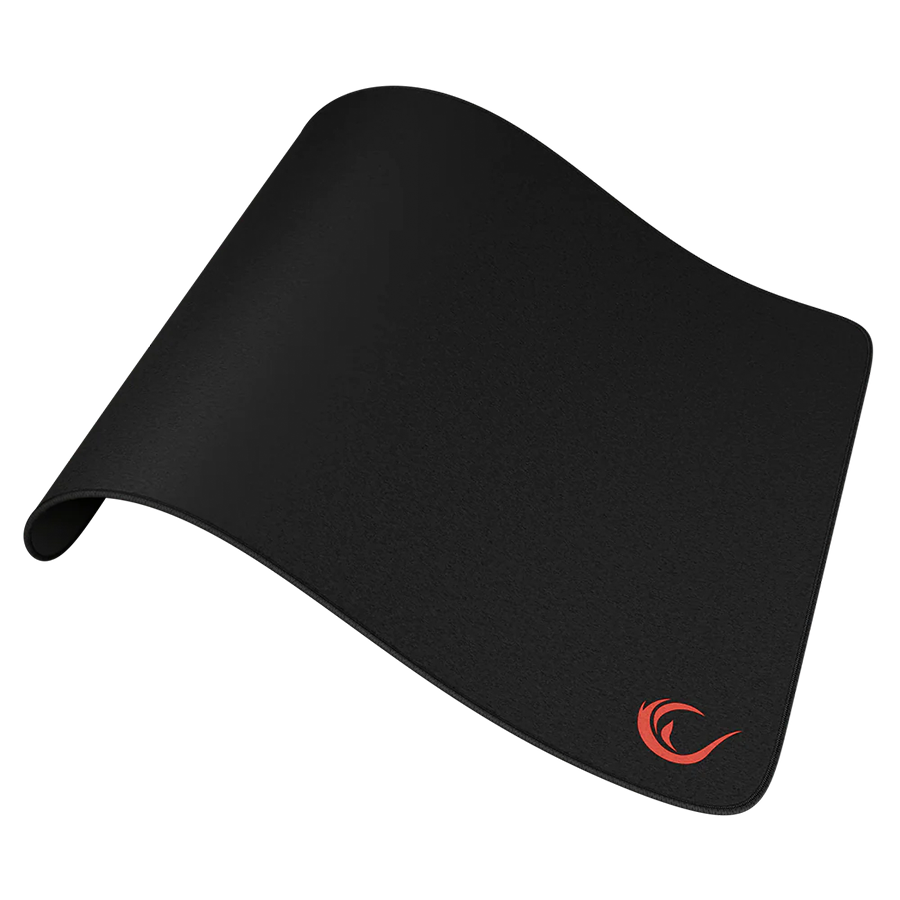 Podloga za miš gaming RAMPAGE BLITZ L 450x400x4mm sewing neutral fabric black gaming mouse pad, 41202