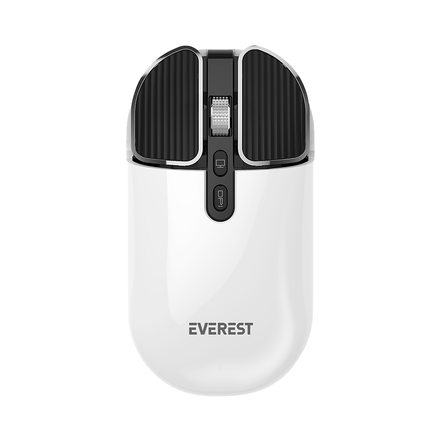 Miš Everest SM-620 2in1 Bluetooth 2,4GHz Charged Metallic Gray Super Silent Mobile