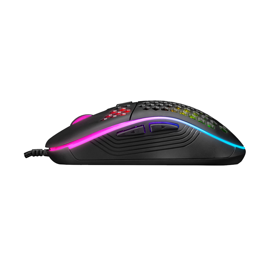Miš Everest SM-G66 X-HOLE Usb Black 7D Optical 8000dpi LED Illuminated Gaming Mouse