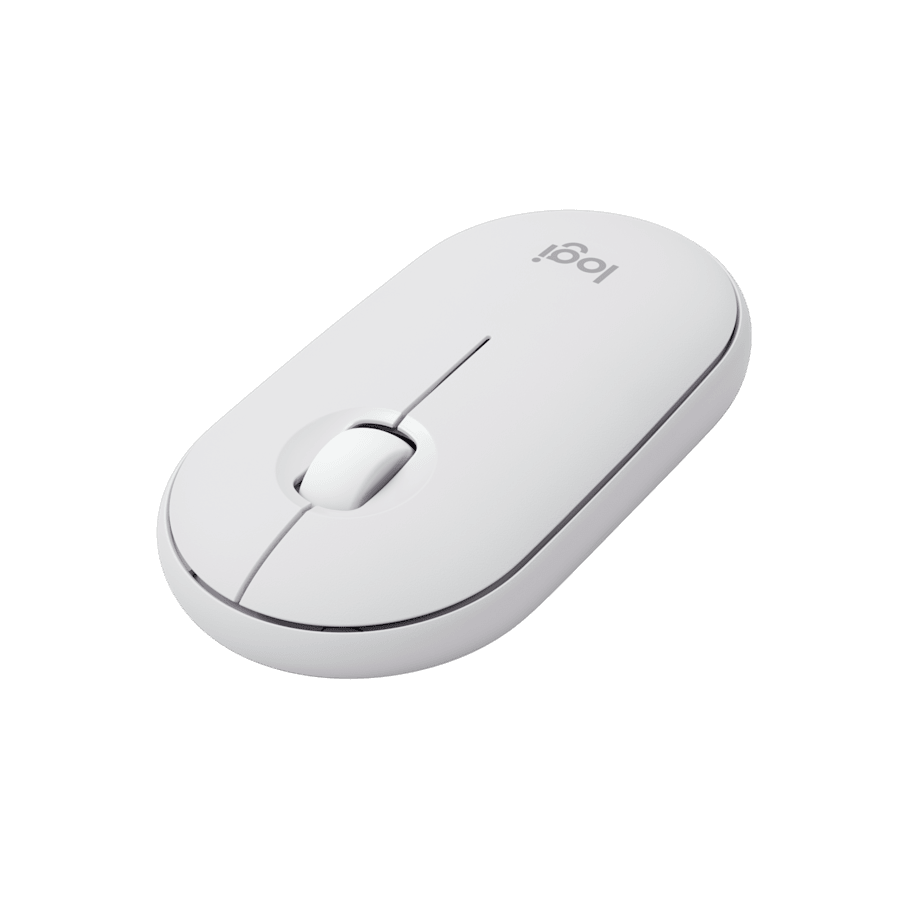 Miš LOGITECH M350s Pebble 2, white, 910-007013