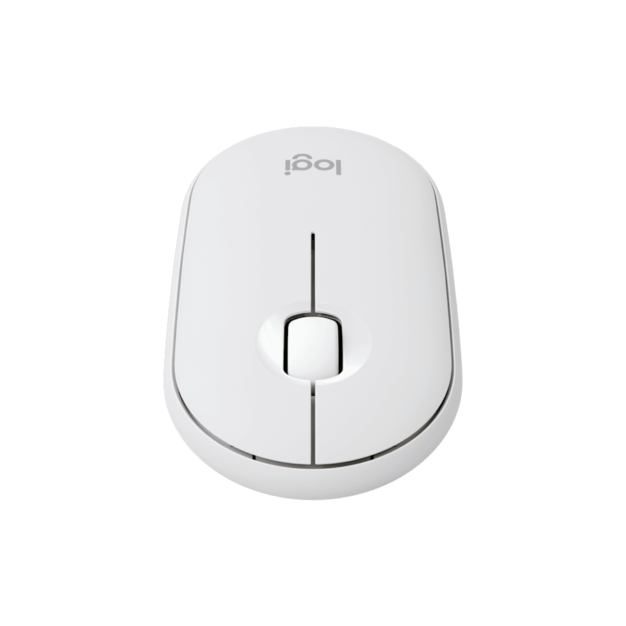 Miš LOGITECH M350s Pebble 2, white, 910-007013