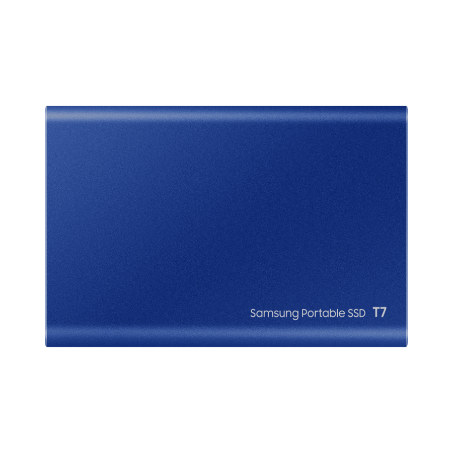 EXT.SSD SAMSUNG Portable T7 2TB USB 3.2 Gen 2 Sequential Read/Write : Up to 1,050MB/sec /Up to 1,000 MB/sec/plava/MU-PC2T0H/WW