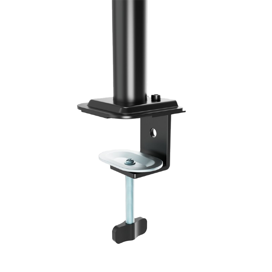 NOSAČ ZA ČETRI MONITORA GEMBIRD MA-D4-01, montaža na stol, (tilting, swivel), 13”-32”, up to 10 kg