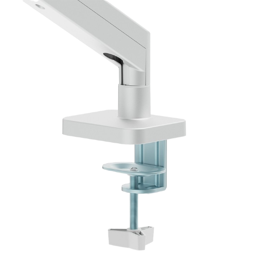 NOSAČ ZA MONITOR GEMBIRD MA-DA1-04-W, montaža na stol, (tilting, swivel), 17”-32”, up to 10 kg, white