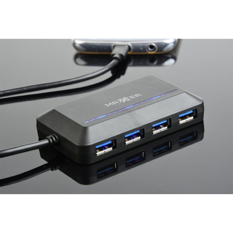 USB HUB GEMBIRD 4-port USB 3.1 Type-C hub, ACT-HUB3C-4P