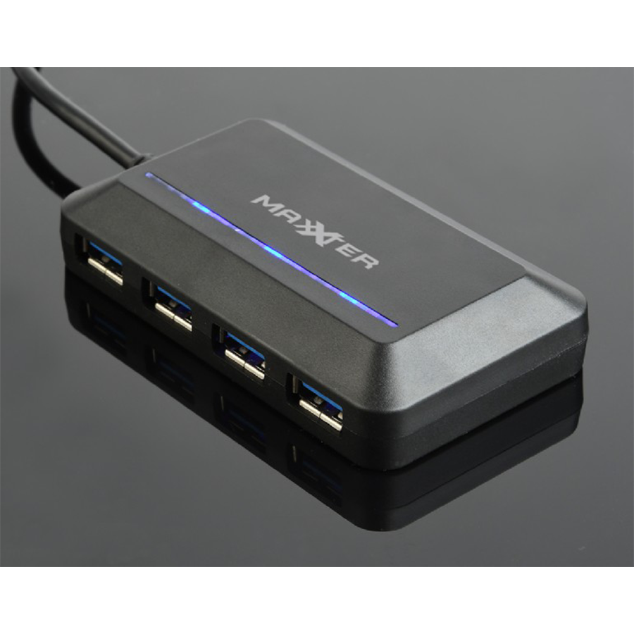 USB HUB GEMBIRD 4-port USB 3.1 Type-C hub, ACT-HUB3C-4P
