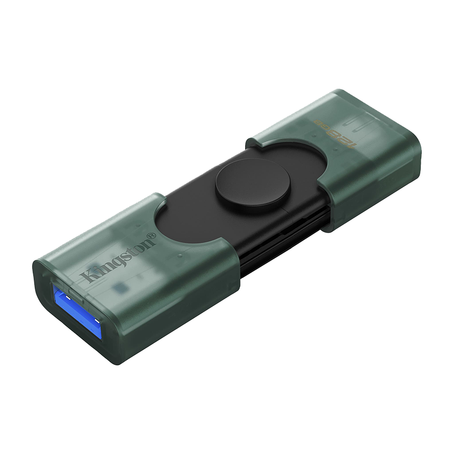USB Memory stick Kingston DataTraveler Duo 128GB DTDEG2/128GB USB Type-A and USB Type-C USB 3.2 Gen 1