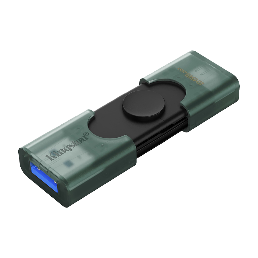 USB Memory stick Kingston DataTraveler Duo 256GB DTDEG2/256GB USB Type-A and USB Type-C USB 3.2 Gen 1