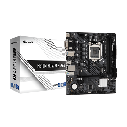 Racunar Intel G6405, H510 H510M-HDV, DRAM 8GB 3200MT/s DDR4, 240GB SSD, PSU 500W, Case UB-C0212, No OS