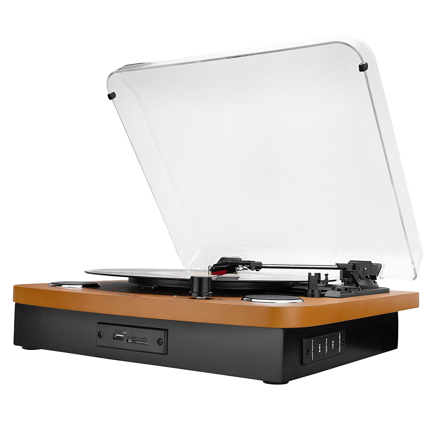 Gramofon Mikado Nostalgia MN-P235 VOYAGER Turntable Wooden USB-BT 3.5mm AUXIN, 35717