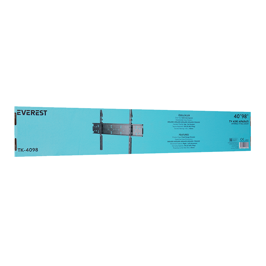 Zidni nosač Everest TK-4098 do 98" Max 70 kg 300x300-400x400-600x400 600x500- 700x500, 41711