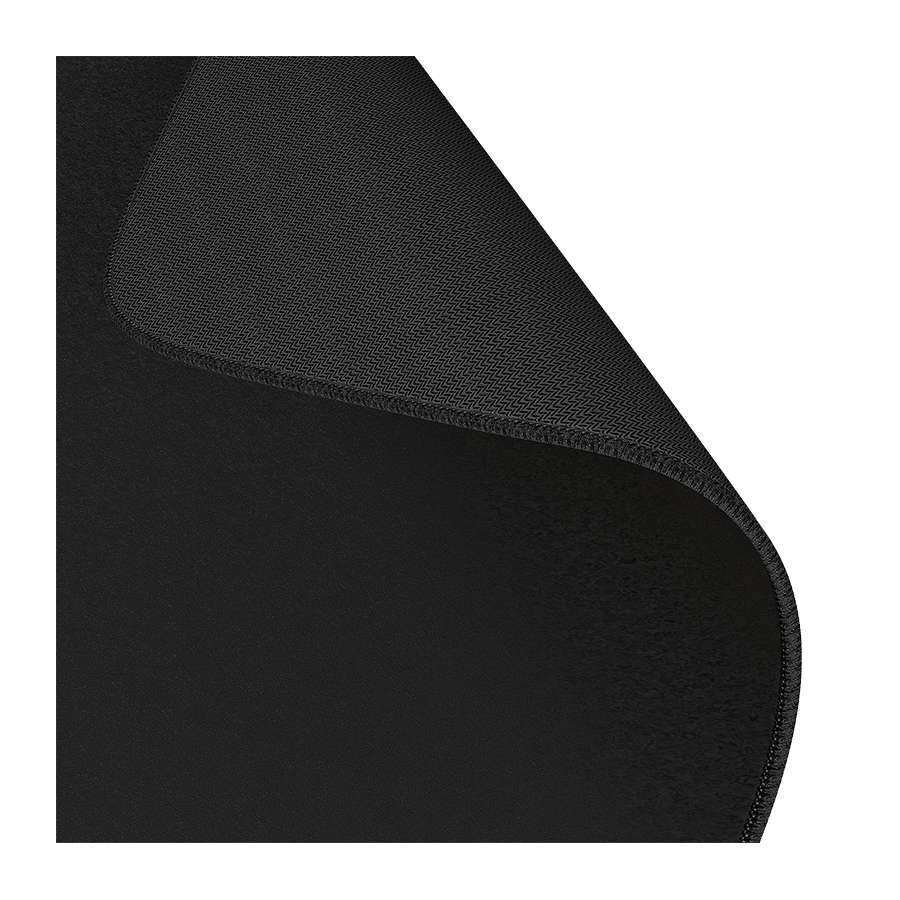 Podloga za miš gaming RAMPAGE BLITZ XXL 900x400x4mm sewing neutral fabric black, 41203