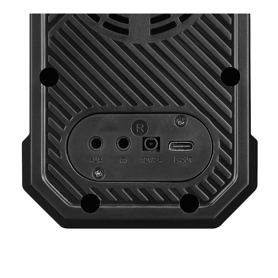 Zvučnici 2.0 gaming RAMPAGE RMS-X5 2.0 Black Multimedia Gaming USB Speaker, 39545