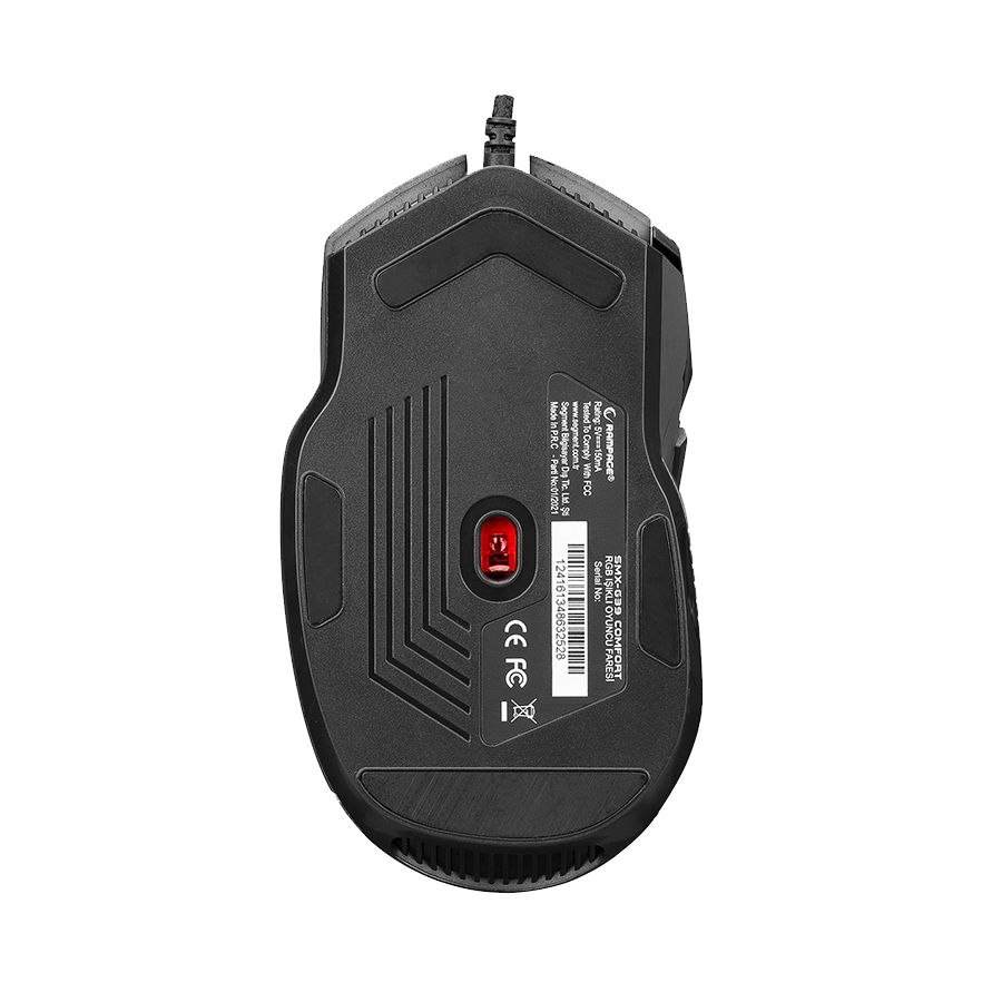 Miš gaming RAMPAGE SMX-G39 COMFORT Usb 8D+ Extra Shot Button 7200dpi RGB Led Programable, 35496