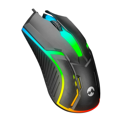 Everest Miš SM-G52 USB, Crni, LED Osvetljenje, Gejming, 34664