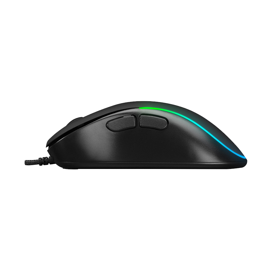 Miš gaming RAMPAGE SMX-R47 X-Jammer V2 USB Black RGB Light 12800 DPI 1000 Hz, 35086