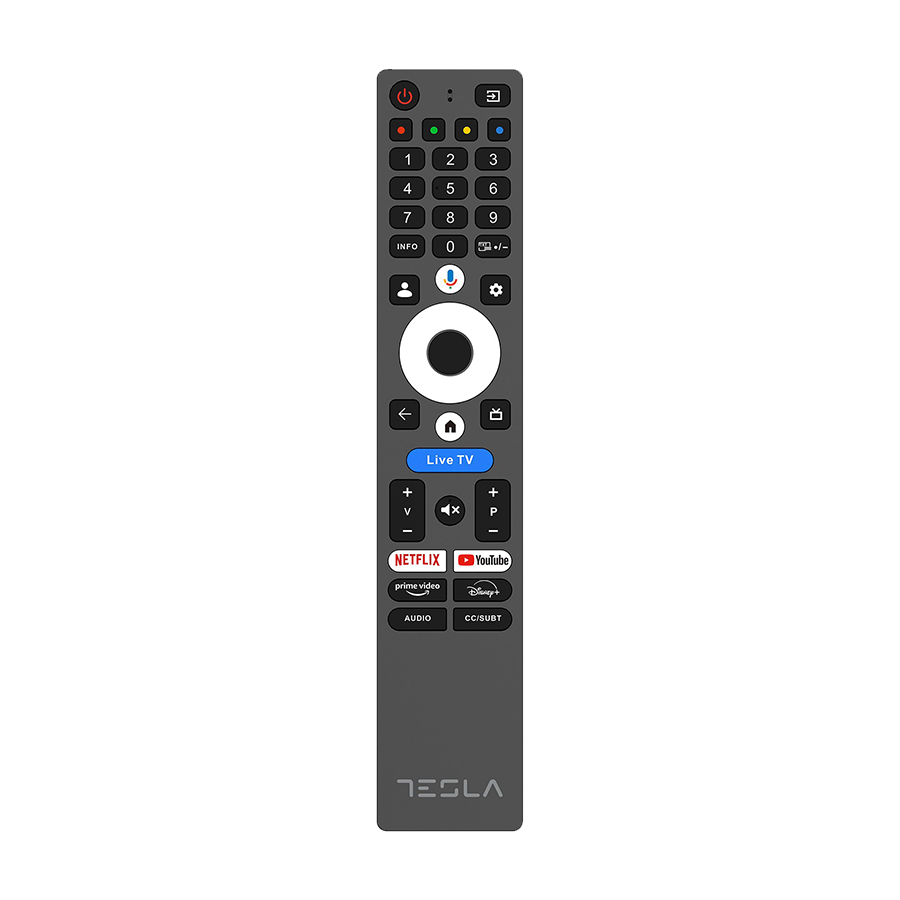 TESLA QLED TV 65" Q65E655GUS UHD Google TV, DVB-T/T2/C/S/S2;HDMIx3:USBx2:CI;2x12W Box Zvucnici