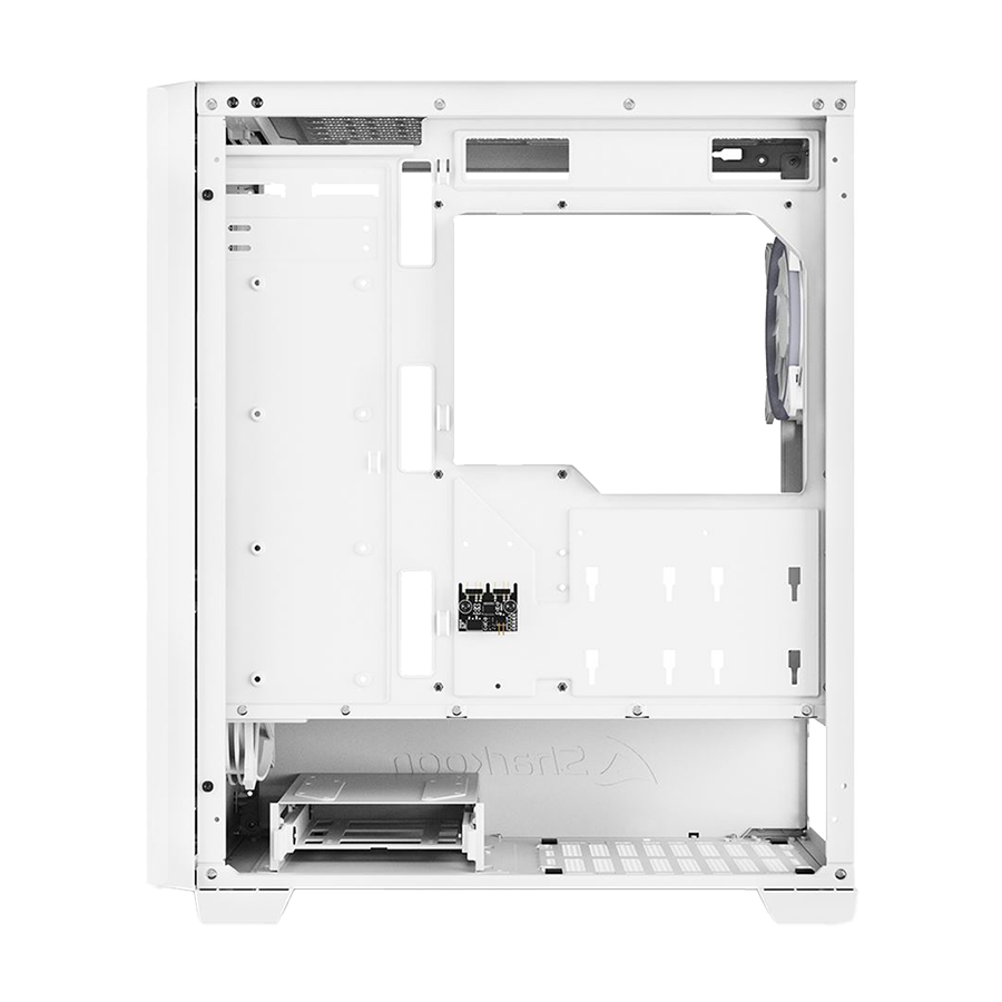 Kućište SHARKOON gaming, VS9 White RGB ATX, Tempered Glass, ventilator 3x120mm