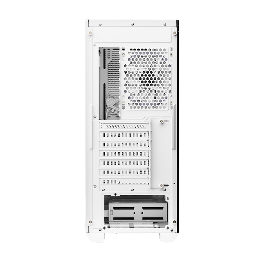 Kućište SHARKOON gaming, VS9 White RGB ATX, Tempered Glass, ventilator 3x120mm